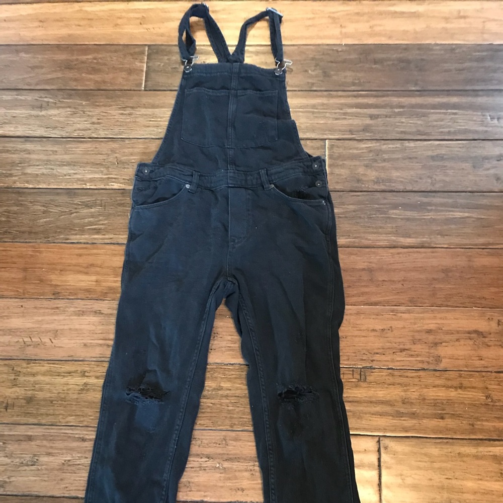 H&M Black Overalls
